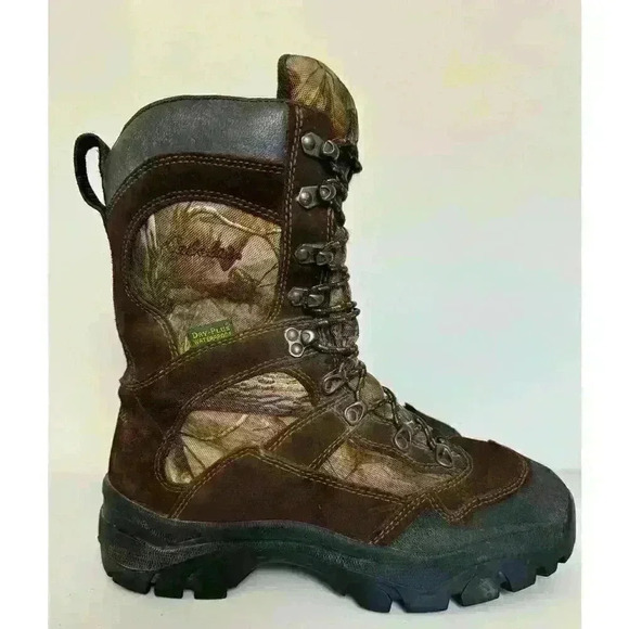 Cabela’s Camouflage Dry Plus Waterproof Boots thinsulate ultra Men’s size 8D - Picture 4 of 9